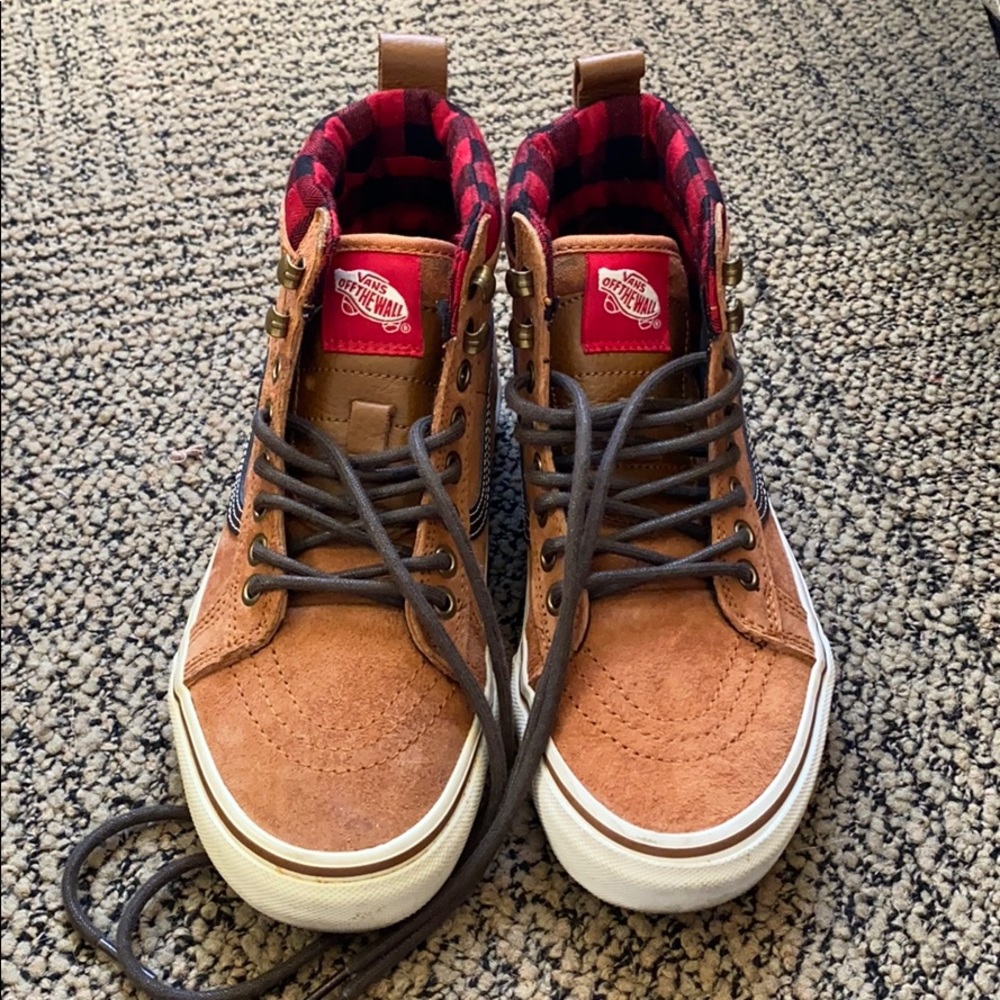 Khaki Hightop Vans